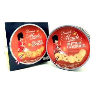 Jual Danish Monde Butter Cookies Gr Biskuit Kaleng Macam Kue