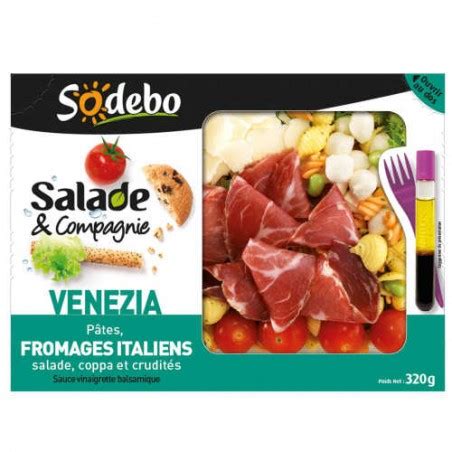 Salade De Pates Venezia G Sodebo