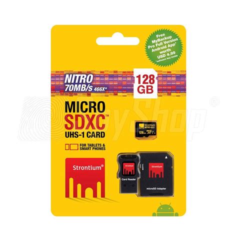 Paměťová microSDHC karta 128GB Strontium