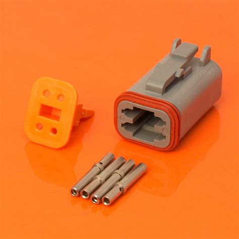 Deutsch Dt Series Way Plug Connector Kit Dt S Way Components