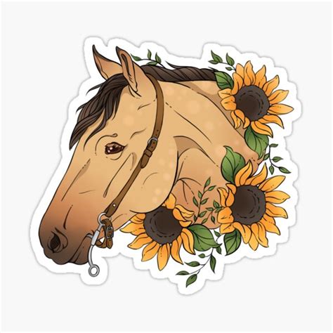 Redbubble Horse Stickers Ubicaciondepersonascdmxgobmx