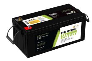 12 Volt Sun Cycle AGM Solar Battery Go Power Solar For Fleet