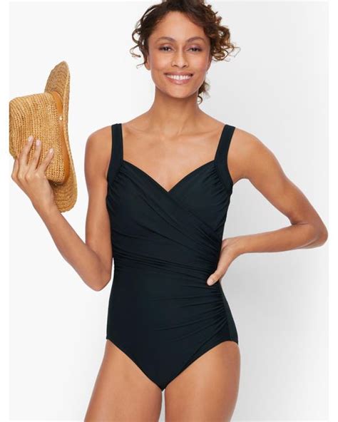 Miraclesuit ® Sanibel One Piece In Black Lyst