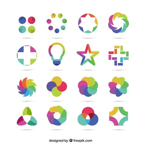 Free Vector | Colorful icons collection