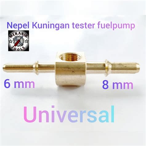 Jual Nepel Kuningan Pressure Fuelpump Universal Ujung 6 8 Mm Di Lapak