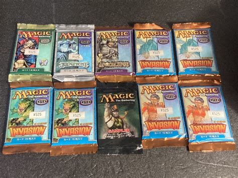 【未使用】 未開封 Mtg マジックザギャザリング プレーンシフト インベイジョンブースターパックセット サンプラー アポカリプス