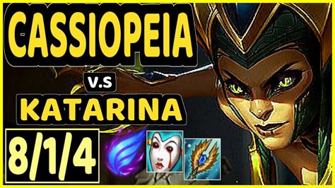 Magifelix Cassiopeia Vs Katarina Kda Mid Challenger Gameplay