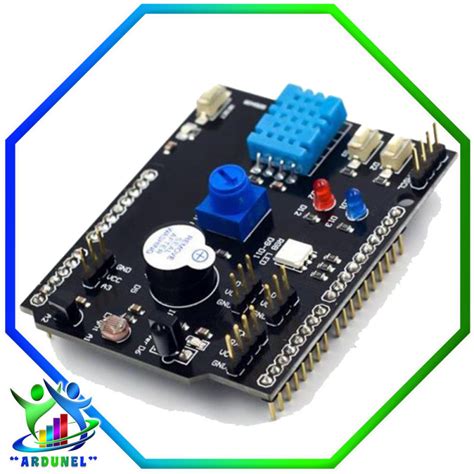 Shield Multifuncion Dht11 Lm35 Para Arduino Uno R3