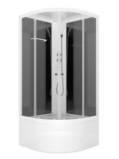 Душевая кабина MELODIA CLASSICA 80х80 высокий поддон, прозрачное стекло ...