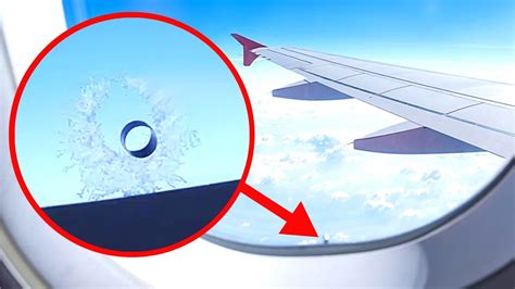 What A Tiny Hole In Your Airplane Window Means Youtube