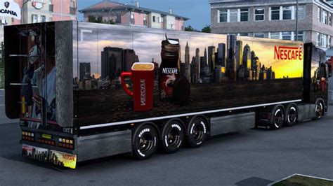 SCANIA NESCAFÉ SKIN PAKET 1 46 ETS2 ETS2 ATS Mod