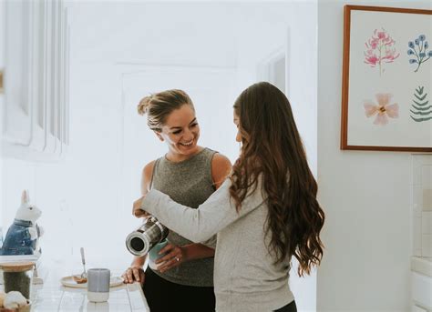 Lesbian Couple In The Kitchen Premium Photo Rawpixel