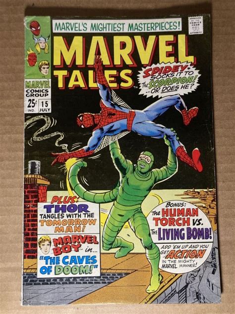 Marvel Tales 15 Marvel 1968 FN Stan Lee Steve Ditko Spider Man