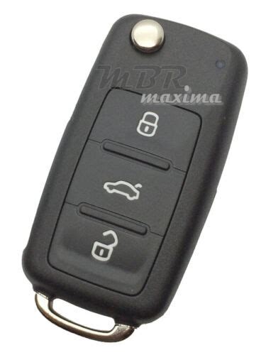 OEM 3 BUTTON REMOTE KEY FOB FOR SKODA FABIA OCTAVIA ROOMSTER SUPERB