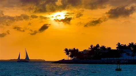 Sunset At Mallory Square In Key West Florida HD Wallpaper Peakpx