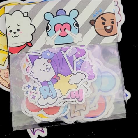 Bt21 Stickers - Etsy