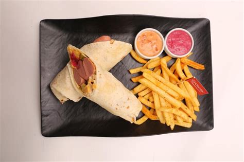 D Licieuse Viande De Bl Dur Kebap Turc Sandwich Wrap Photo Premium