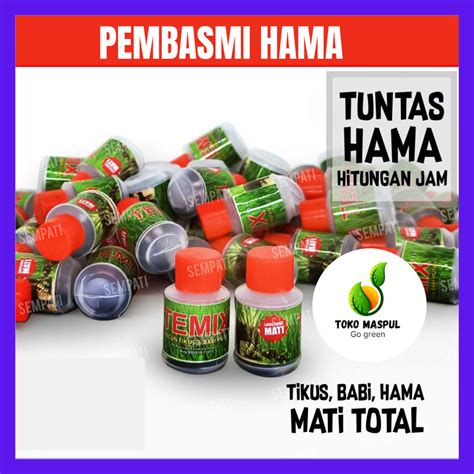 Jual Racun Tikus Temix Botol 15 Gr Themix Original TEMIK TEMIX