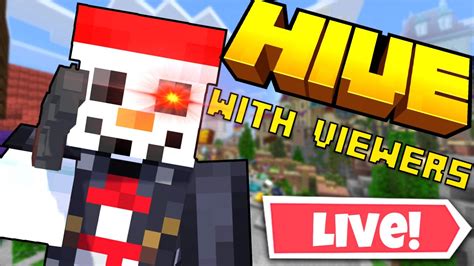 Minecraft Hive Live Hours Minecraft Hive Mini Games Playing With