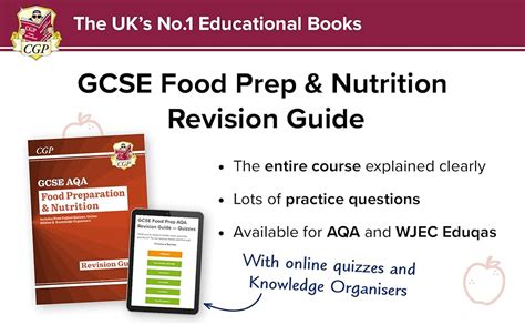 GCSE Food Preparation Nutrition WJEC Eduqas Revision Guide With