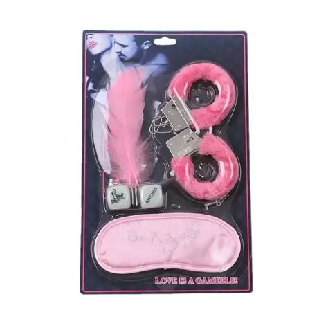 Wholesale Handcuffs Pcs Black Red Sm Sex Products Sex Toy Kits For Couples Bondage Set For Men