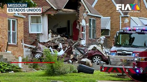 Video Auto Sale Volando Y Se Estrella Con Una Casa En Missouri