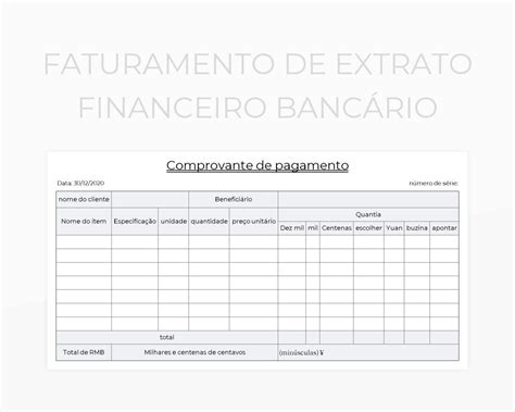 Modelos De Planilhas Detalhes De Faturamento Para Microsoft Excel E