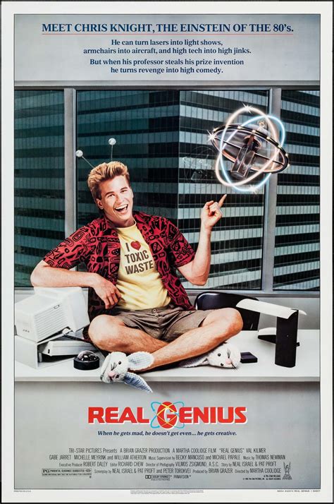 Real Genius (1985) poster – Dangerous Universe