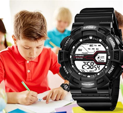 Fashion Luxury Sport Watch Children Boys Student Digital Watches Men