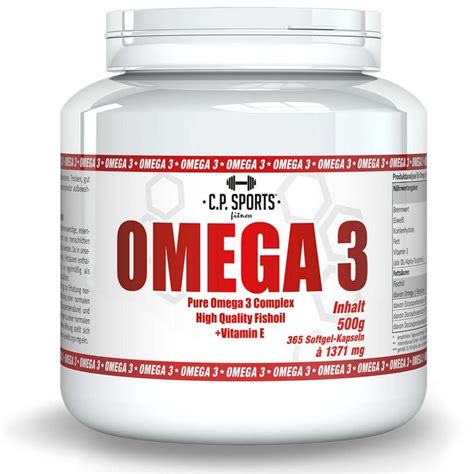 Omega 3 - Nahrungsergänzung