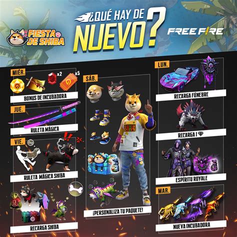 Agenda Semanal De Free Fire Del 4 Al 11 De Octubre Todas Las Novedades