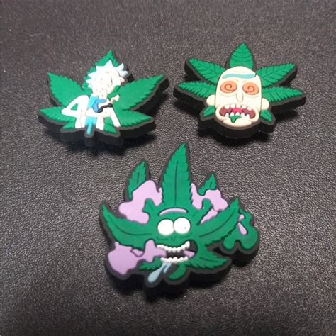 Crocs Jewelry Stoner Rick And Morty Croc Charm Set Poshmark