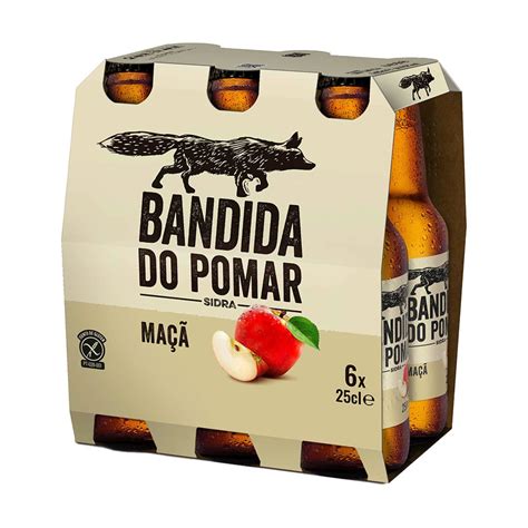 Mercadão Pingo Doce Sidra de Maçã Bandida do Pomar Pack 6