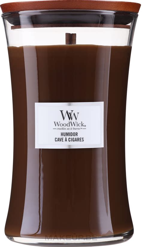 Woodwick Humidor Candle Bougie Parfum E En Jarre Avec M Che En Bois