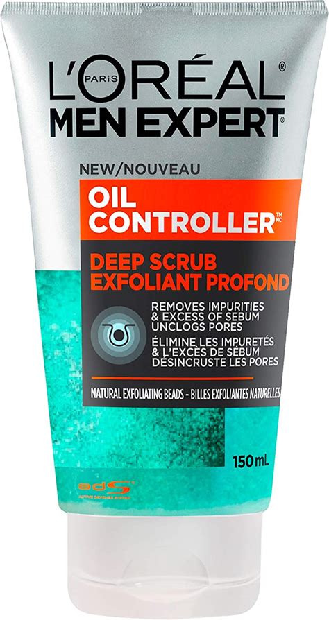 L Oreal Paris Men Expert Oil Controller Deep Cleansing Face Scrub With