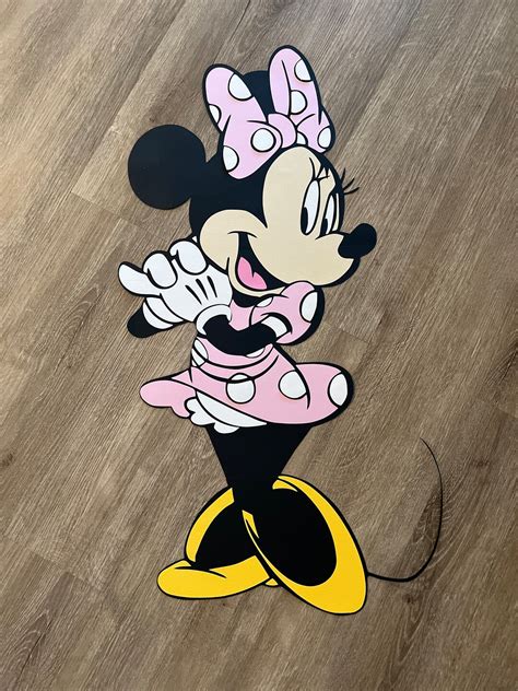 Minnie Mouse Party Props Mouse Cutouts Etsy