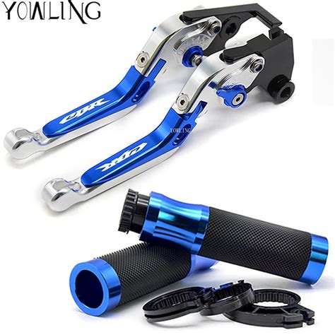 Mm Motorcycle Cnc Hand Grips Handle Bar Grip Brake Clutch Lever