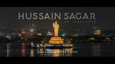 Hussain Sagar Tank Bund Buddha Statue K Timelapse Youtube