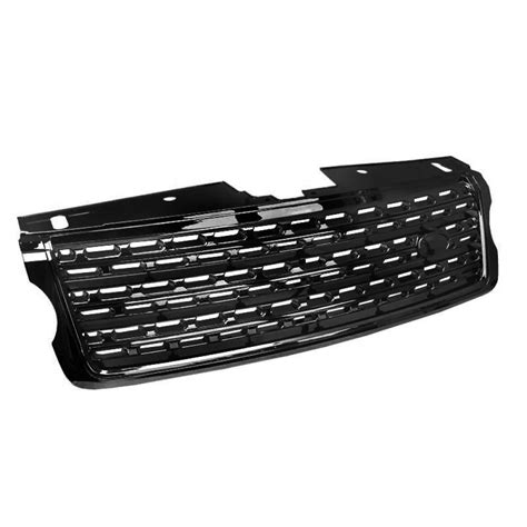 Range Rover L Gloss Black Front Grill Kit Aftermarket