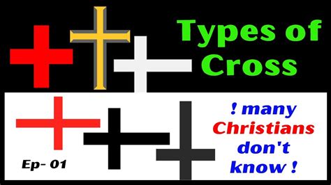 Different Types Of Christian Cross Symbols Explained Ep 1 Youtube