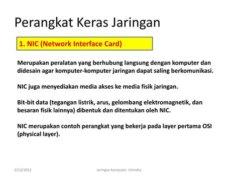 Ppt Jaringan Komputer 1 Powerpoint Presentation Free Download Id6328345