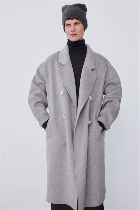 изображение 6 из ДВУБОРТНОЕ ПАЛЬТО от Zara