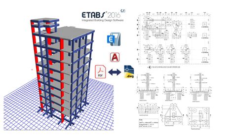 Structural Analysis Using Etabs Behance