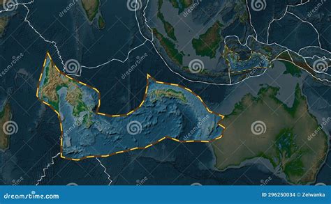 Banda Sea Plate Highlighted Patterson Cylindrical Physical Stock