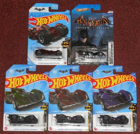 Hot Wheels Arkham Asylum Batmobile Hot Wheels Hot Wheels Cars