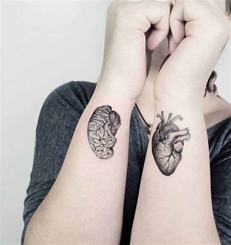 Brain and Heart Tattoos - Best Tattoo Ideas Gallery