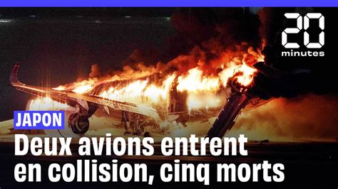 Japon Cinq Morts Apr S La Collision Entre Deux Avions L A Roport De