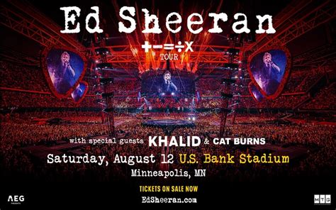 Ed Sheeran Ticket Presale Tickets On Sale Now Star