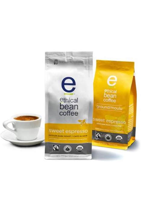 Ethical Bean Coffee Lush Medium Dark Roast Fairtrade Organic Coffee