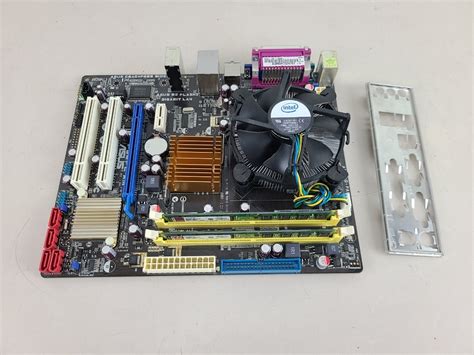 Asus P5QPL-AM Motherboard Q8300 CPU 4Gb RAM Combo - Tested ...
